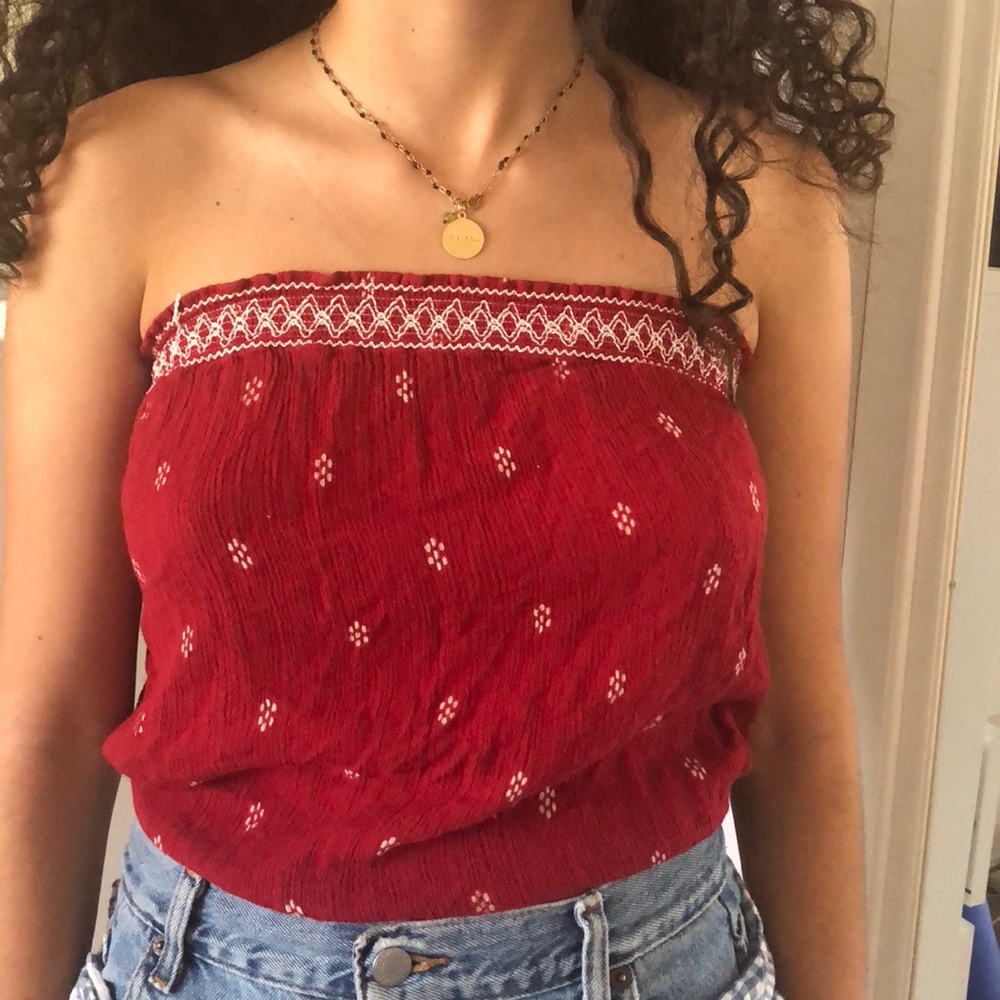 red tube top